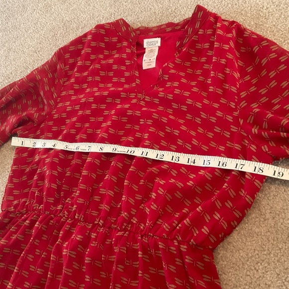 Size L, bust up to 38” inches, dress with dragonflies, new condition - Picture 5 of 10